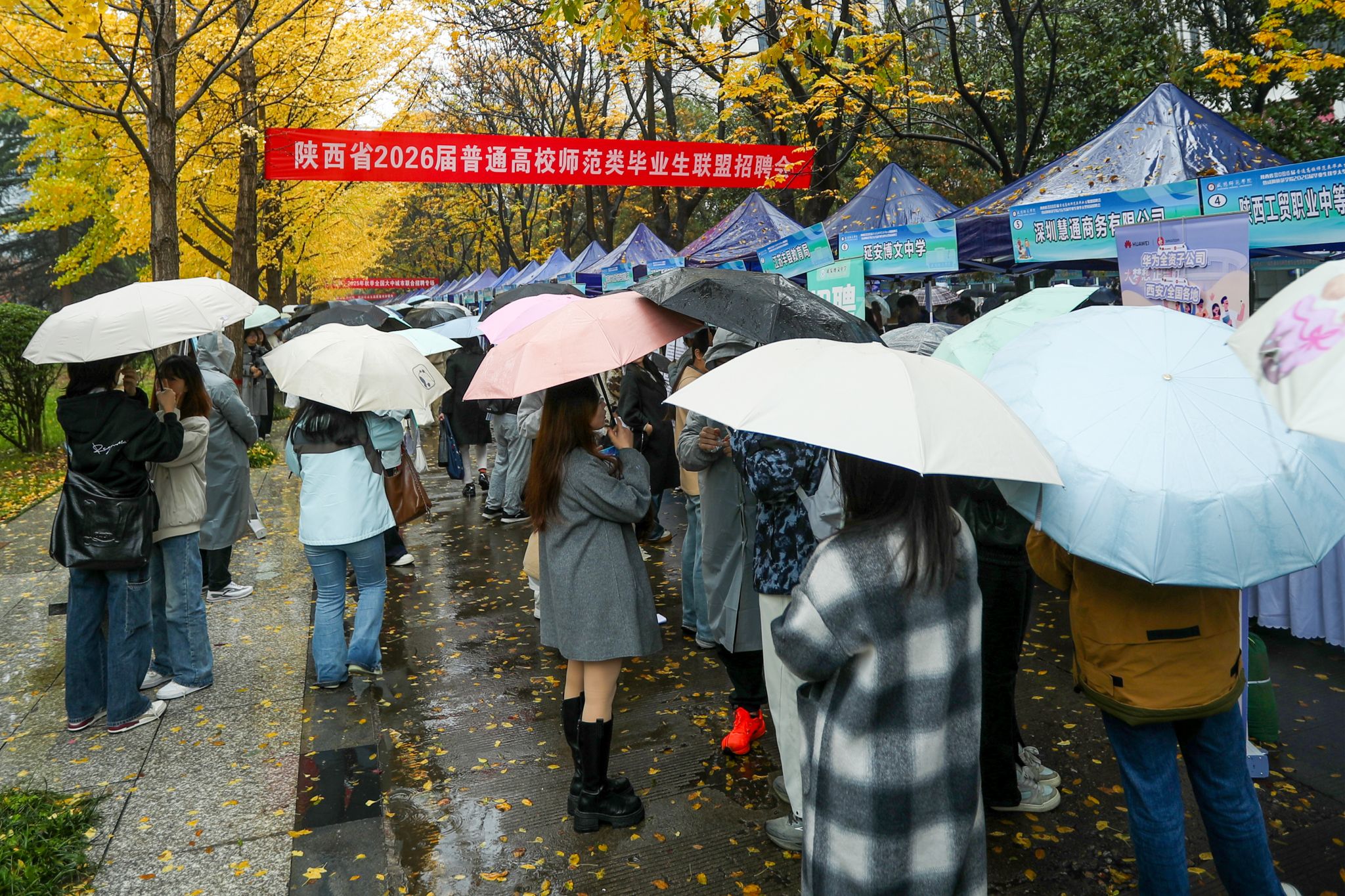 我校成功举办陕西省2026届普通高校师范类毕业生联盟招聘会